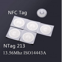 Tag NFC NTag213 13.56MHz Mifare Classic 1K Lectura/escritura Tag NFC NTag213 13.56MHz Mifare Classic 1K Lectura/escritura