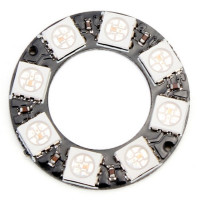 Led RGB WS2812 8Bit Tira PCB Circular Led RGB WS2812 8Bit Tira PCB Circular