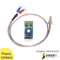 MAX6675 Sensor de Temperatura 0-800C y Termocupla Tipo K MAX6675 Sensor de Temperatura 0-800C y Termocupla Tipo K