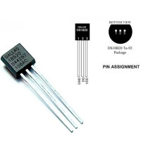 DS18B20 Sensor Temperatura Digital 1-Wire 125C DS18B20 Sensor Temperatura Digital 1-Wire 125C