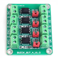 Modulo Optoacoplador PC817 4 canales Modulo Optoacoplador PC817 4 canales