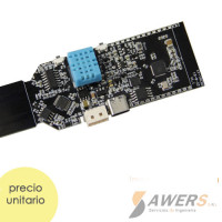 TTGO T-Higrow ESP32 DHT11 Temperatura y Humedad TTGO T-Higrow ESP32 DHT11 Temperatura y Humedad