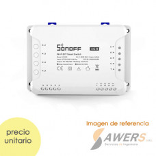 Sonoff 4CH R3 (Interruptor WiFi De 4 Canales)