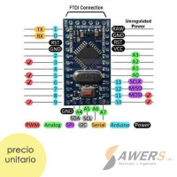 Arduino Pro Mini 5V 16Mhz Arduino Pro Mini 5V 16Mhz