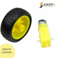 Kit de Motorreductor 1:48 + Rueda Kit de Motorreductor 1:48 + Rueda