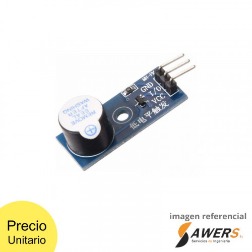 Modulo Buzzer Activo 12mm 5V