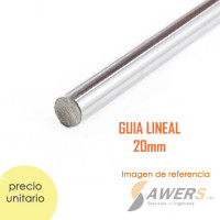 20mm Guia eje lineal cromada L=3000mm 20mm Guia eje lineal cromada L=3000mm