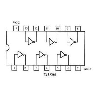 74LS04 Compuerta logica NOT 74LS04 Compuerta logica NOT