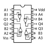 74LS266 Compuerta Logica XNOR 74LS266 Compuerta Logica XNOR