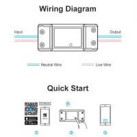 Sonoff BASICR2 WiFi smart switch 220V-10A Sonoff BASICR2 WiFi smart switch 220V-10A
