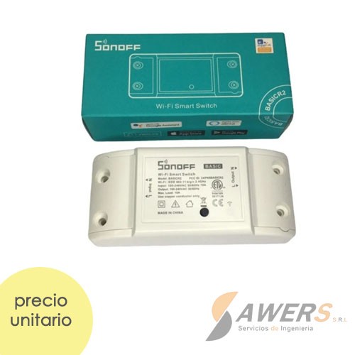 Interruptor WiFi Inteligente SONOFF 10A 2200W > Electro Hogar