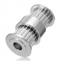 Polea DUAL GT2 20 dientes d=5mm correa=6mm Polea DUAL GT2 20 dientes d=5mm correa=6mm