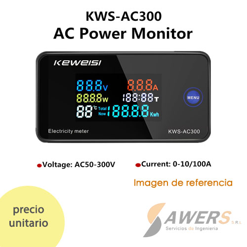KWS-AC300 Wattimetro Digital AC 300V-100A