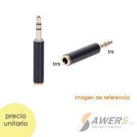 Adaptador TRRS hembra a TRS macho 3.5mm audio Adaptador TRRS hembra a TRS macho 3.5mm audio