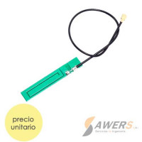 Antena IPEX 5dbi 880 - 960 MHz (lora compatible) Antena IPEX 5dbi 880 - 960 MHz (lora compatible)