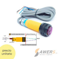 Sensor de distancia Infrarrojo E18-B03N1 NPN 3-80cm Sensor de distancia Infrarrojo E18-B03N1 NPN 3-80cm