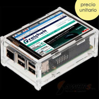 Case Acrilico para Pantalla TFT 3.5inch RPI Case Acrilico para Pantalla TFT 3.5inch RPI