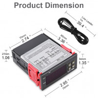 MH-1210W Termostato Digital 220VAC 10A MH-1210W Termostato Digital 220VAC 10A