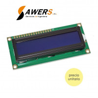 Pantalla LCD Alfanumerico 16x2 (AZUL) Pantalla LCD Alfanumerico 16x2 (AZUL)
