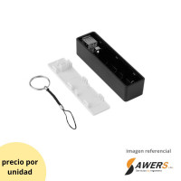 Case Powerbank 18650 con modulo de carga (1 Pila) Case Powerbank 18650 con modulo de carga (1 Pila)