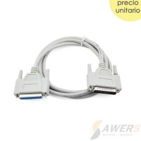 Cable Puerto Paralelo DB25 M-H Cable Puerto Paralelo DB25 M-H