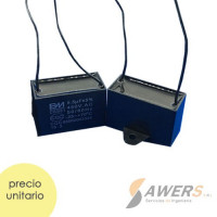 CBB61 3-8uf 450VAC Capacitor de arranque ventilador CBB61 3-8uf 450VAC Capacitor de arranque ventilador