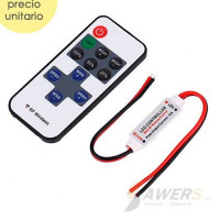 Control Remoto Tira de Led Monocromatico 12V 12A Control Remoto Tira de Led Monocromatico 12V 12A