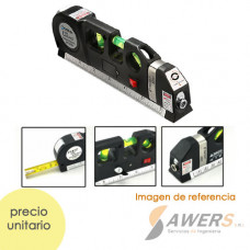 LV03 Medidor de Nivel Laser con flexometro