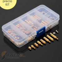 Kit de 120pcs tornillos hexagonal LATON Kit de 120pcs tornillos hexagonal LATON