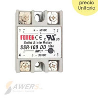 Relay estado solido SSR-100DD 60VDC 100A original Relay estado solido SSR-100DD 60VDC 100A original