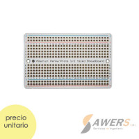 Adafruit Perma-Protoboard 1/2 420 puntos Adafruit Perma-Protoboard 1/2 420 puntos