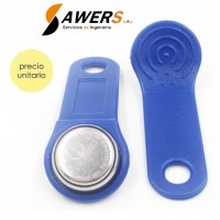 DS1990A Ibutton Tag y soporte Azul M97 DS1990A Ibutton Tag y soporte Azul M97