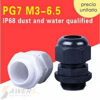 PG7 Cable Conector IP68 (Diametro cable 3- 6.5mm) PG7 Cable Conector IP68 (Diametro cable 3- 6.5mm)