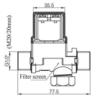 Valvula Solenoide DN15 1/2inch calentador de agua Valvula Solenoide DN15 1/2inch calentador de agua
