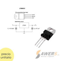 LM7806 Regulador de Voltaje 6V-1A LM7806 Regulador de Voltaje 6V-1A
