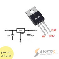 LM7810 Regulador de Voltaje 10V-1A LM7810 Regulador de Voltaje 10V-1A