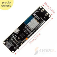 Wemos D1 ESP-WROOM Nodemcu con portabateria 18650 Wemos D1 ESP-WROOM Nodemcu con portabateria 18650
