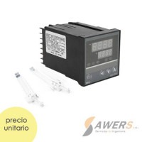 REX-C700 Controlador Digital PID de Termocupla 220VAC - RELAY de 0-400°C REX-C700 Controlador Digital PID de Termocupla 220VAC - RELAY de 0-400°C