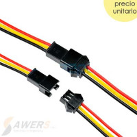 Cable conector JST SM2.54 3P (M-H) Cable conector JST SM2.54 3P (M-H)