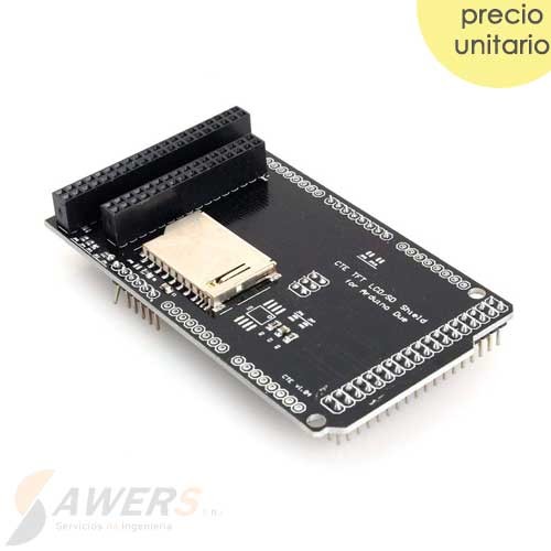 Shield TFT-LCD-SD para Arduino DUE