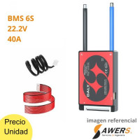 DALY BMS Proteccion Li-ion 6S 22.2V 40A DALY BMS Proteccion Li-ion 6S 22.2V 40A