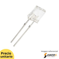 diodo led cuadrado difuso 5*7mm  (2pcs) diodo led cuadrado difuso 5*7mm  (2pcs)