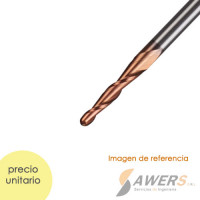 Fresa con Punta Conica CED=R1.5  30.5 -D6 -75 Fresa con Punta Conica CED=R1.5  30.5 -D6 -75