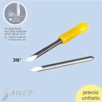 Cuchilla de Plotter 1.5mm 30grados Cuchilla de Plotter 1.5mm 30grados