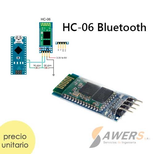 HC-06 Modulo Bluetooth V2.0 EDR Serial