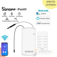 Sonoff IFAN03 Ventilador de techo Wi-Fi Sonoff IFAN03 Ventilador de techo Wi-Fi