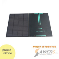 Panel Solar 5W 170x220mm 18V policristalino Panel Solar 5W 170x220mm 18V policristalino