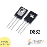 2SD882 Transistor NPN 40V 3A 80hFE 100Mhz 2SD882 Transistor NPN 40V 3A 80hFE 100Mhz