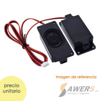 Altavoz Rectangular 8ohm 3W para PC (PAR) Altavoz Rectangular 8ohm 3W para PC (PAR)