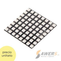 Matriz de led RGB WS2812 8*8 PCB Matriz de led RGB WS2812 8*8 PCB